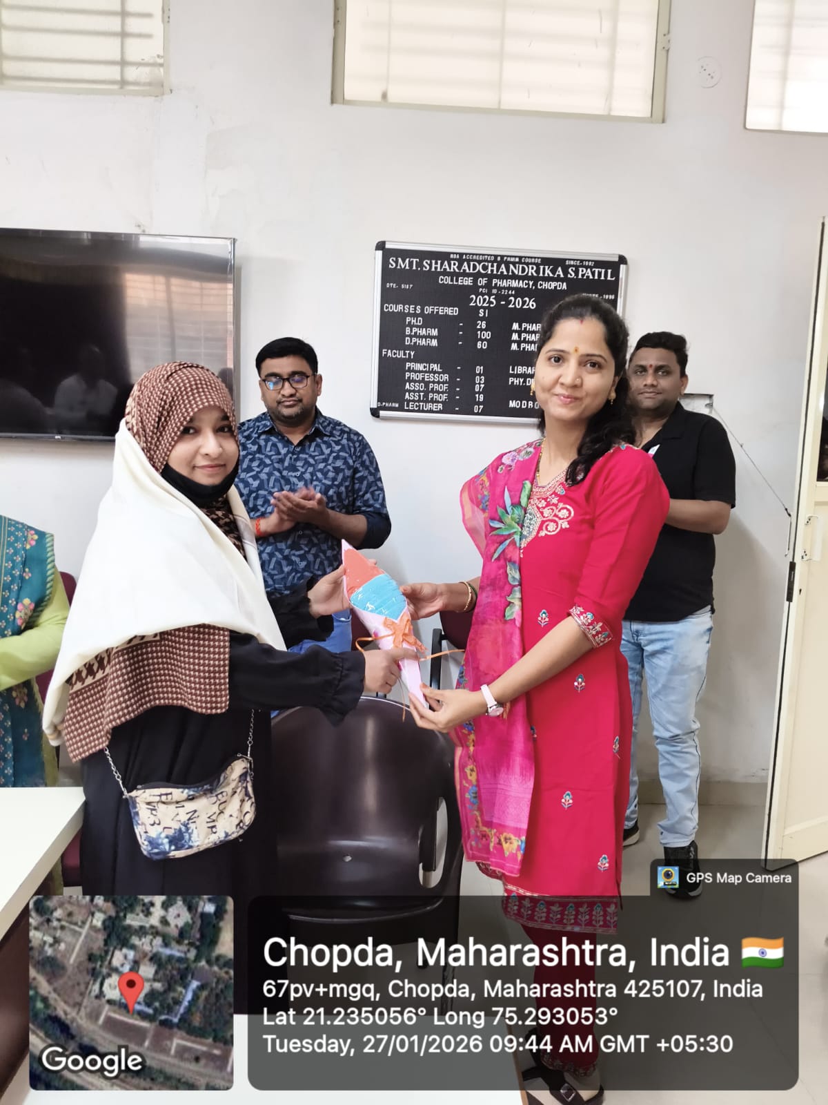 The Sports Day of MGSM'S Smt. Sharadchandrika Suresh Patil College of Pharmacy, Chopda was successfully conducted on 23rd, 24th & 27th January 2026 with great enthusiasm and active participation of st